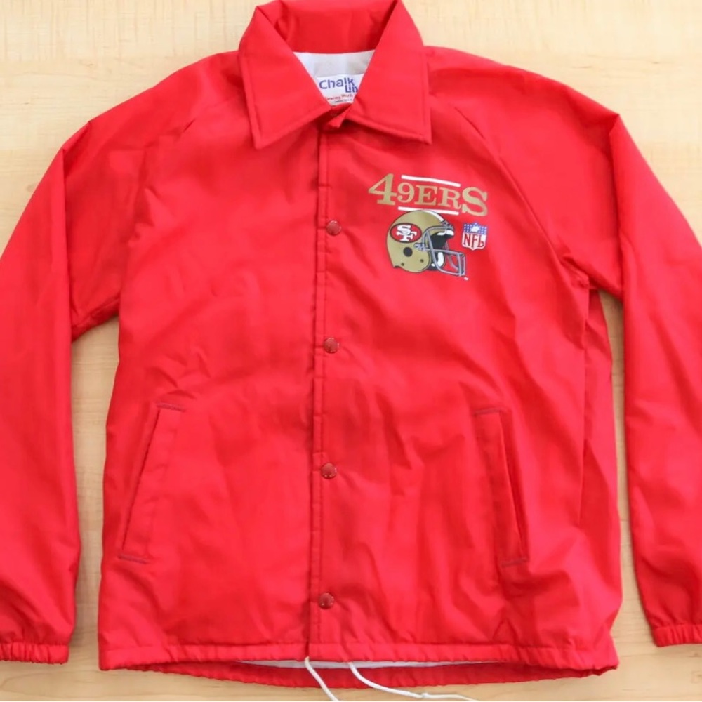 San Francisco 49ers vintage coaches jacket